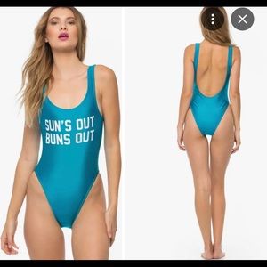 Tequila Por Favor One Piece Bathing Suit